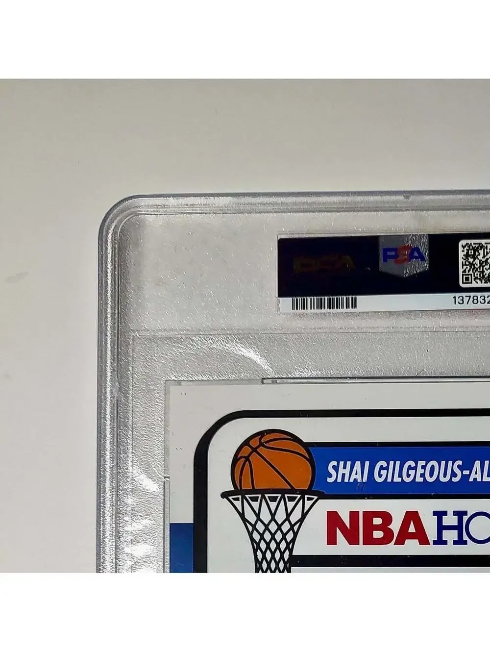 Shai Gilgeous-Alexander 2023 Panini Premium Stock NBA Hoops #2 Jumbo PSA 9 Mint